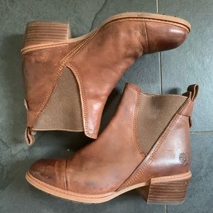 Timberland Chelsea boot tan leather 7.5